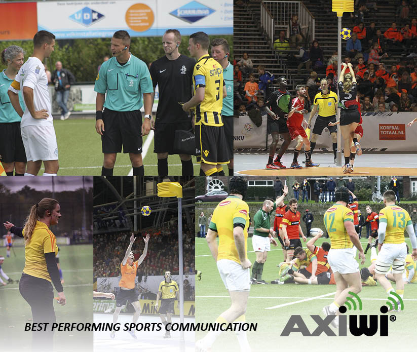 Wireless umpire communication system for field hockey - AXIWI