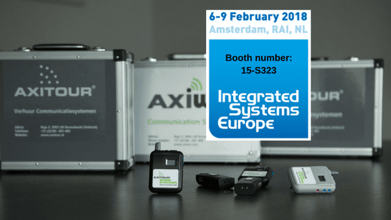 Axitour present at Integrated Systems Europe 2018