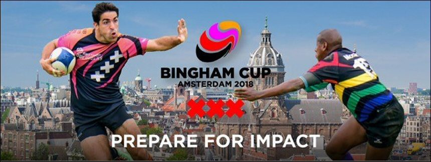 Axitour Communication Systems sponsors rugby tournament the Bingham Cup Amsterdam 2018