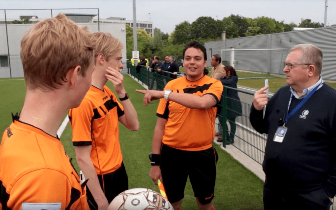 KAA GENT REFEREE ACADEMY INNOVATES WITH AXIWI