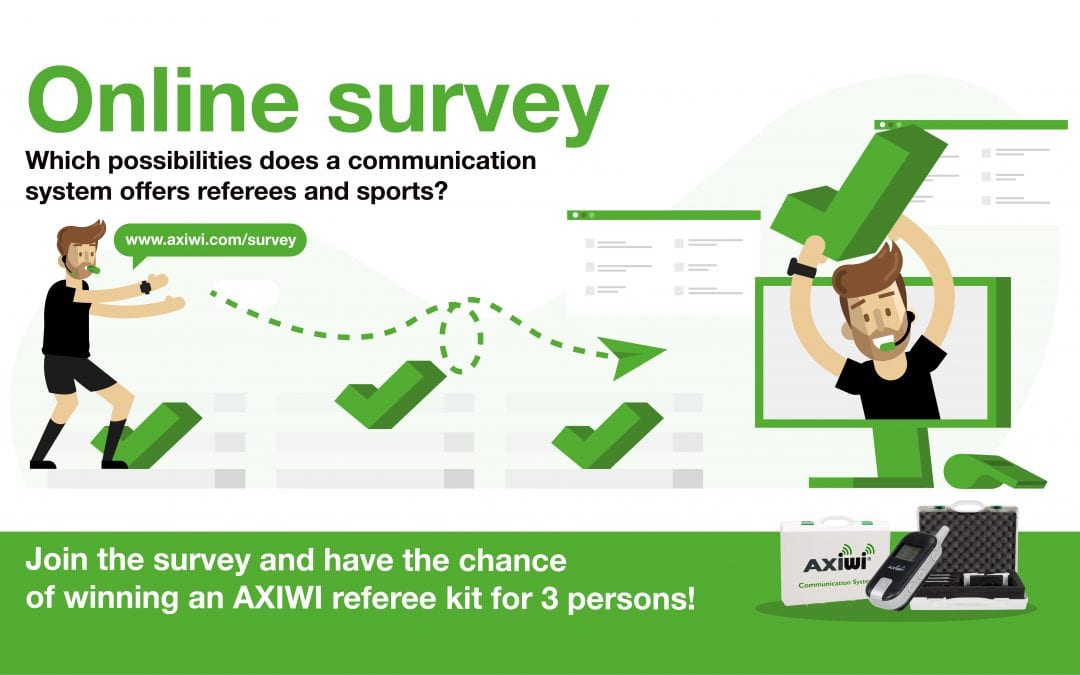 Join the survey for referees and umpires and have a chance of winning a referee kit