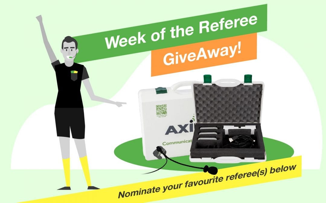 AXIWI ‘Week of the Referee’ Instagram GiveAway