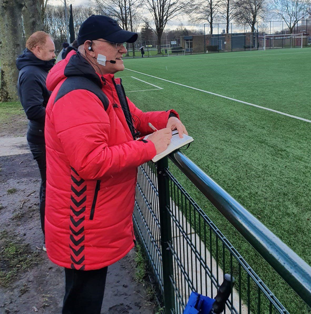 referee headset for coaching referees on the field