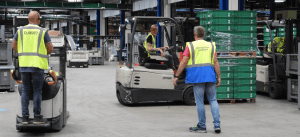 wireless AXIWI headsets for warehouse logistics