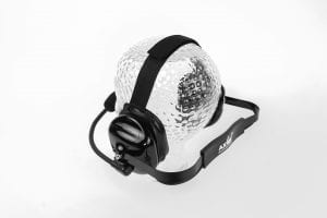 axiwi he-085 headset noise reduction 29 dB neckband picture from behind