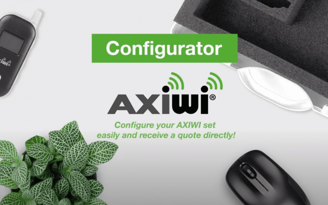 with the axiwi configurator you configure your axiwi set easily