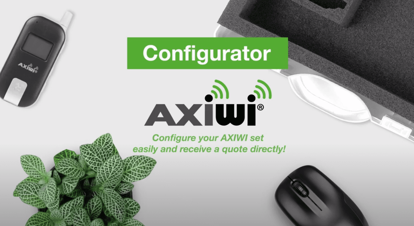 with the axiwi configurator you configure your axiwi set easily