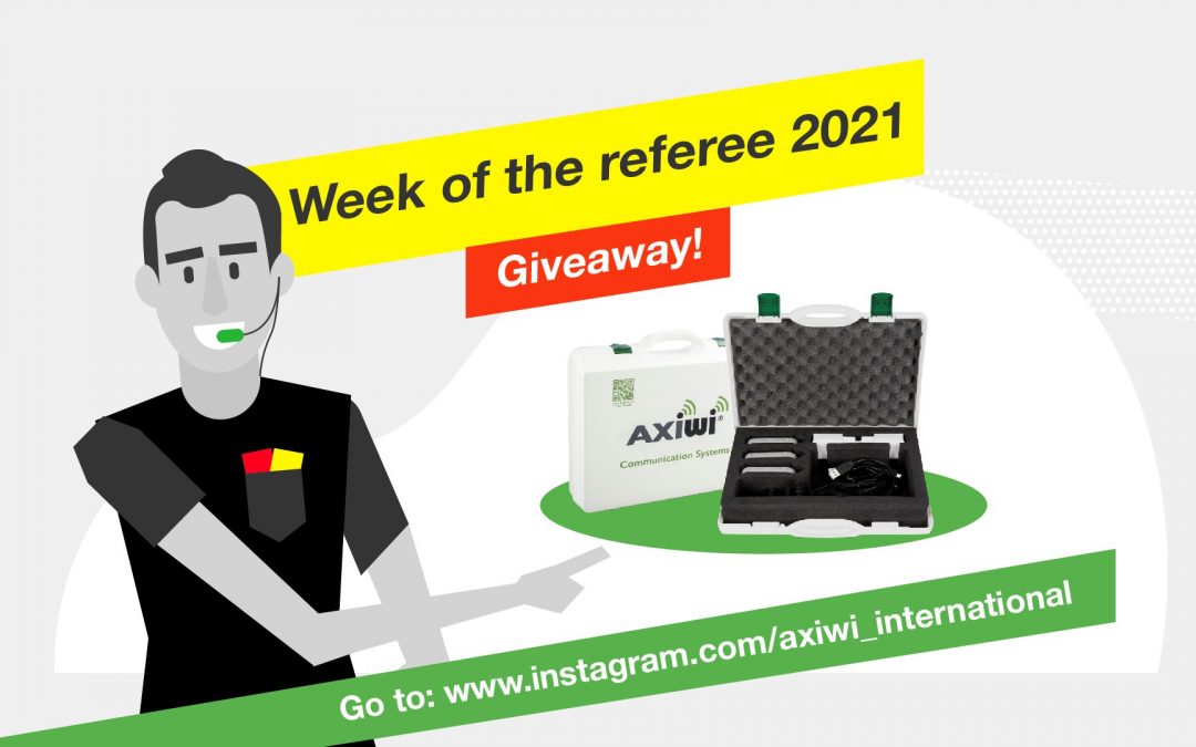 Week of the Referee – AXIWI GIVEAWAY 2021