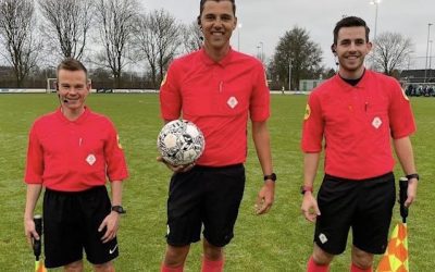 Referees work with AXIWI referee communication system