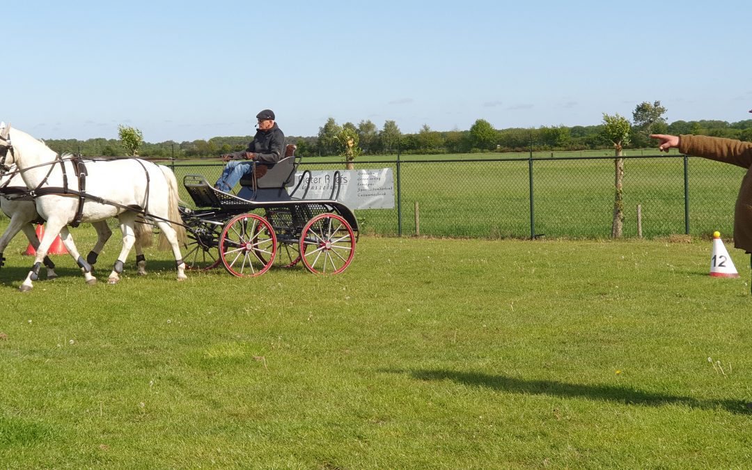 AXIWI equestrian coaching headsets in use at training stable VDB Stables