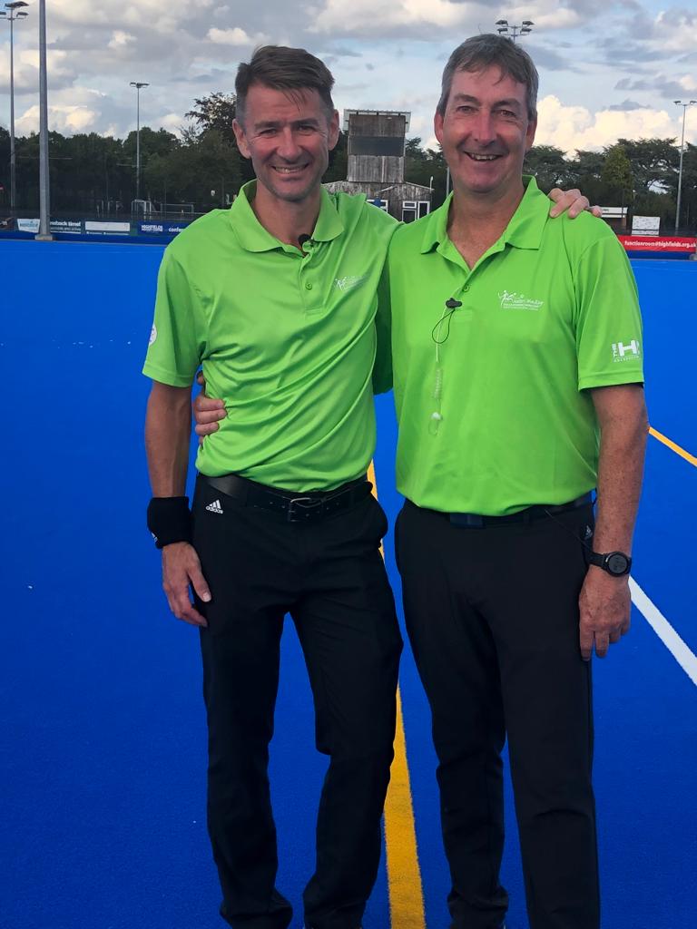 Field hockey umpires worked with AXIWI at European Championship