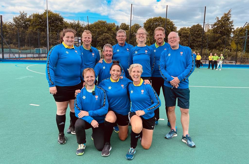 Field hockey umpires worked with AXIWI at European Championship