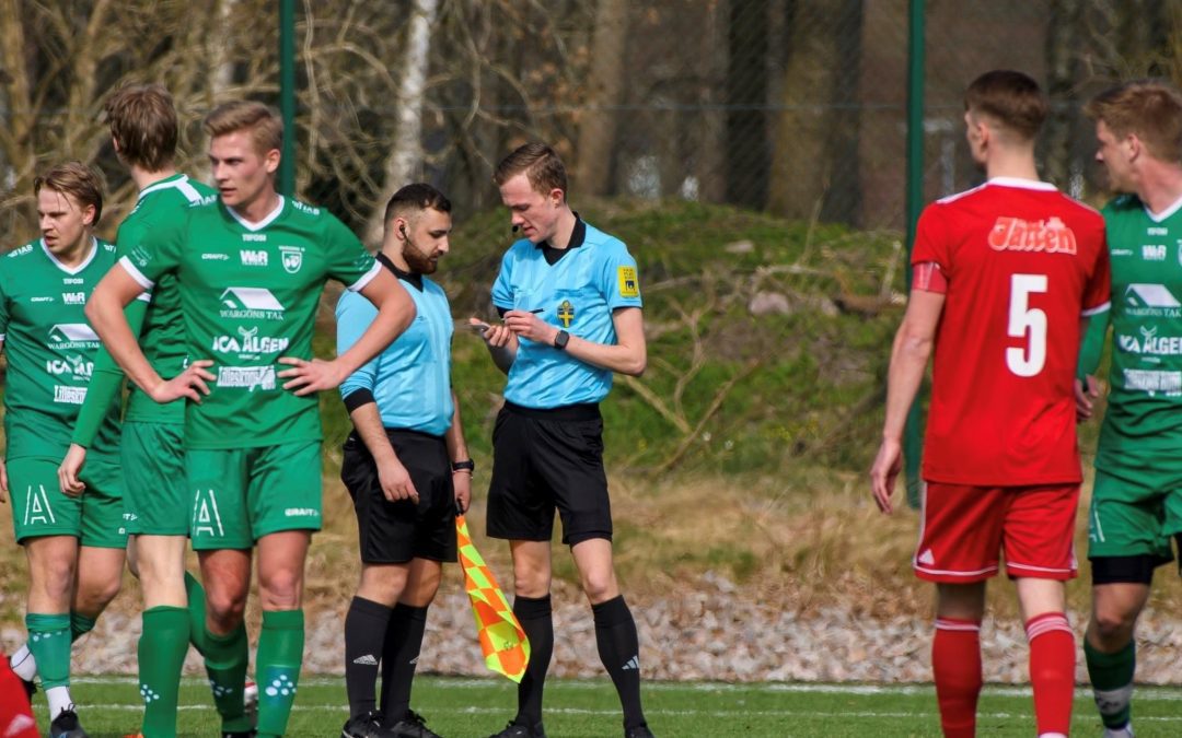 BLOG: Football referee Albin Wrångemyr supported by AXIWI during confrontation in match (VIDEO)